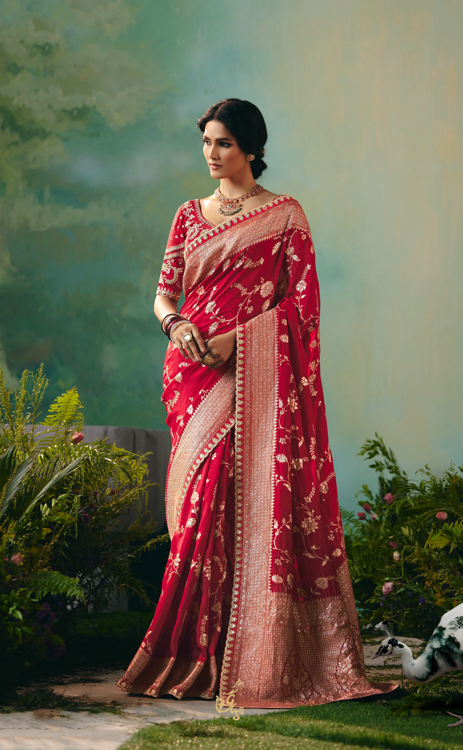 Red Elegance Redefined – The Vegan Muga Silk Story