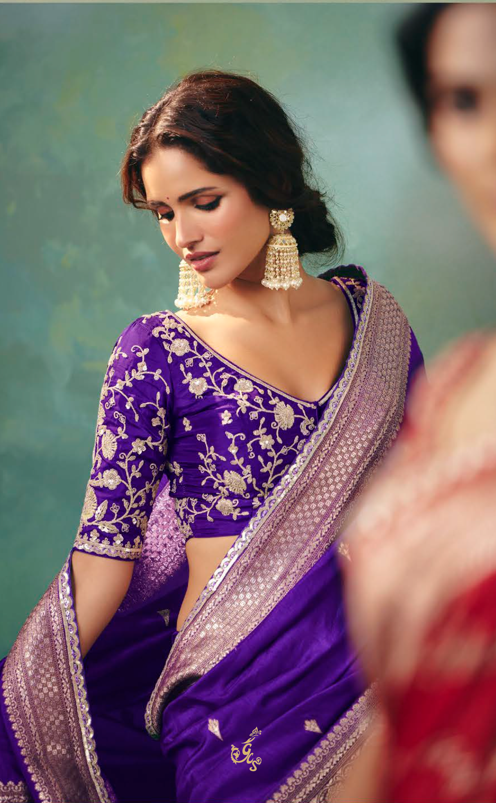 Rich & Elegant – Plum Vegan Muga Silk Saree