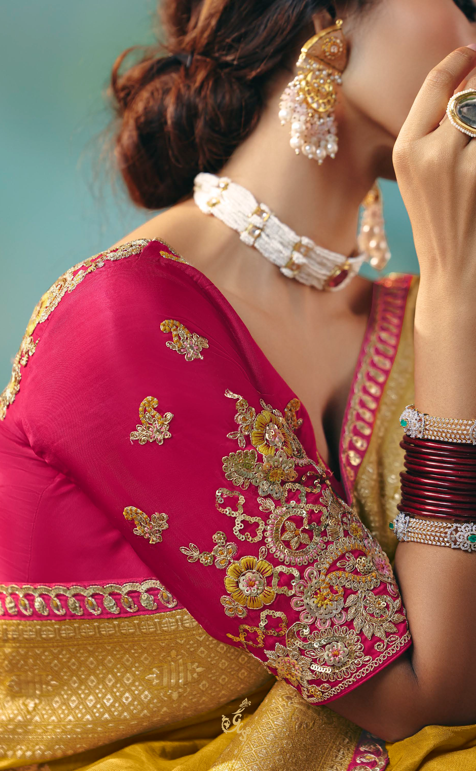 Bold & Beautiful – Mustard Vegan Muga Silk Saree