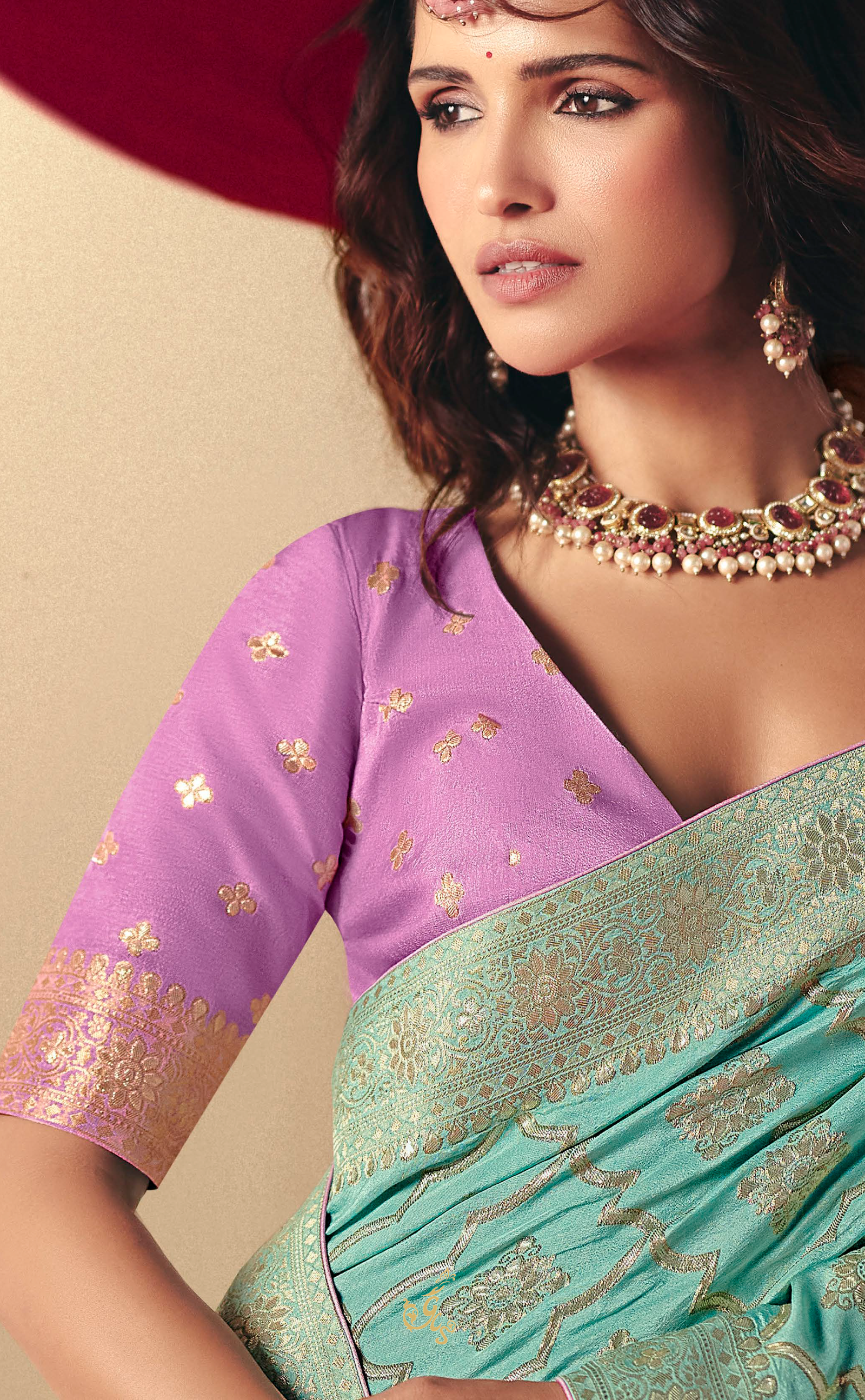 Vegan Muga Silk Saree