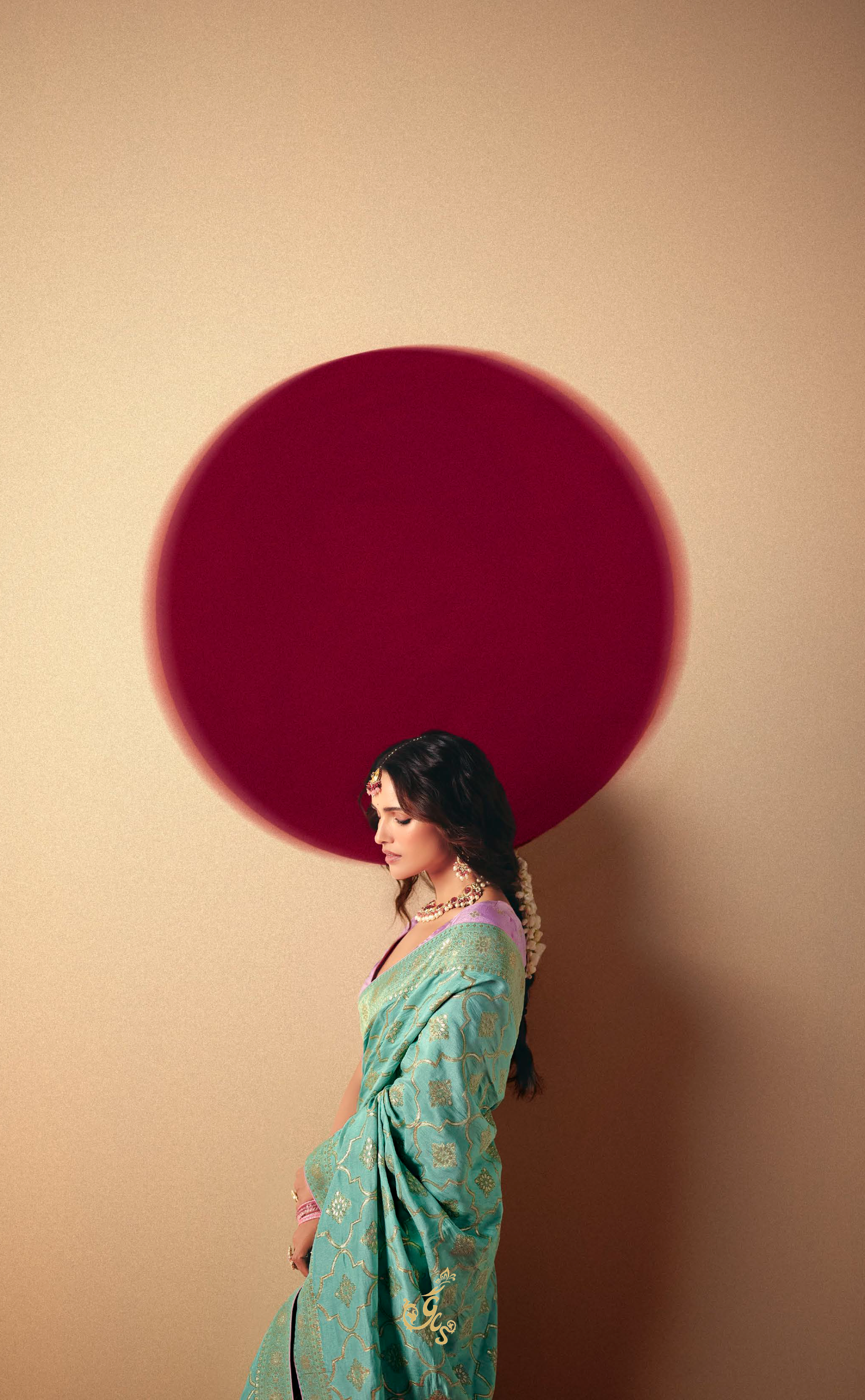 Vegan Muga Silk Saree