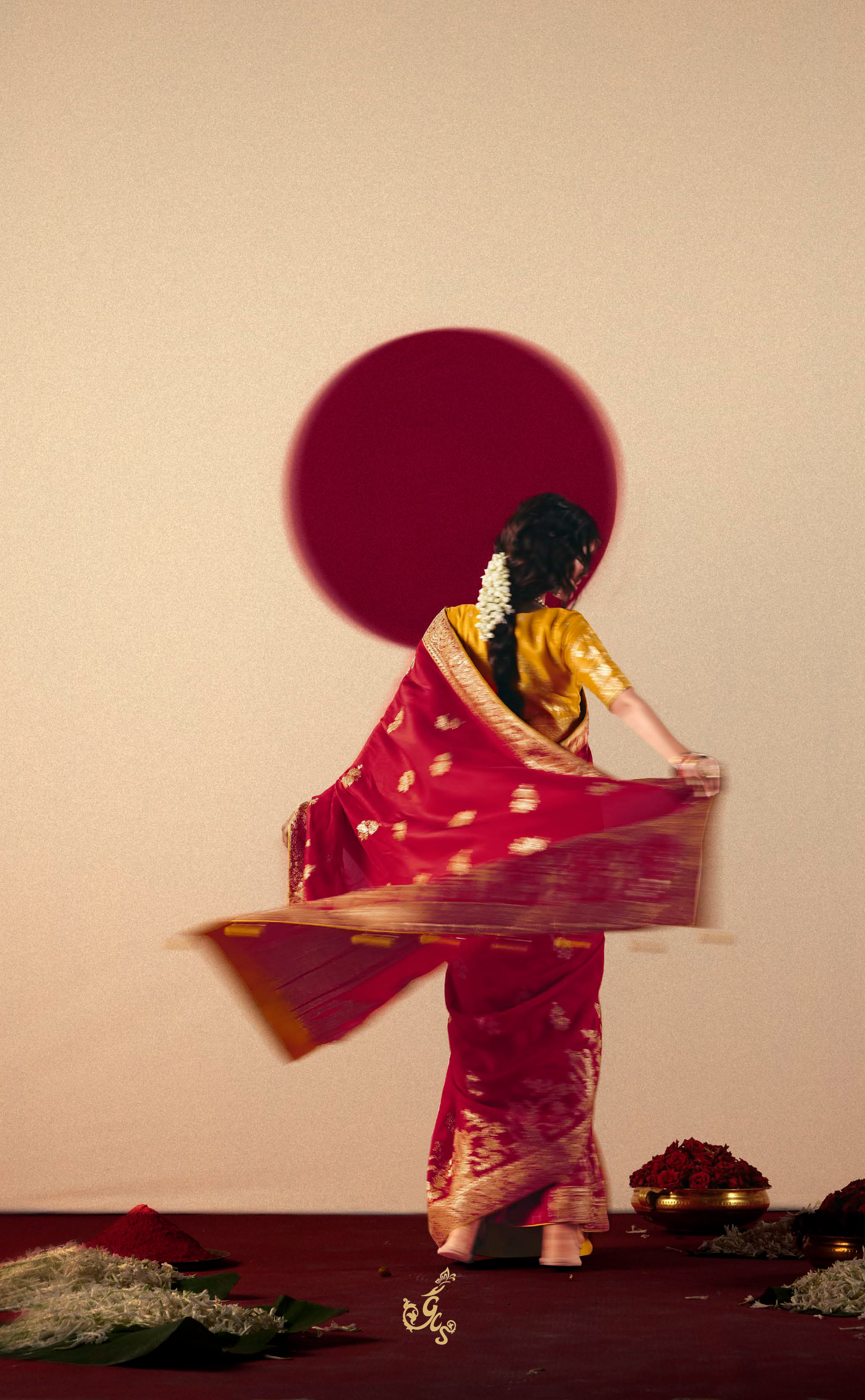 Vegan Muga Silk Saree Edition