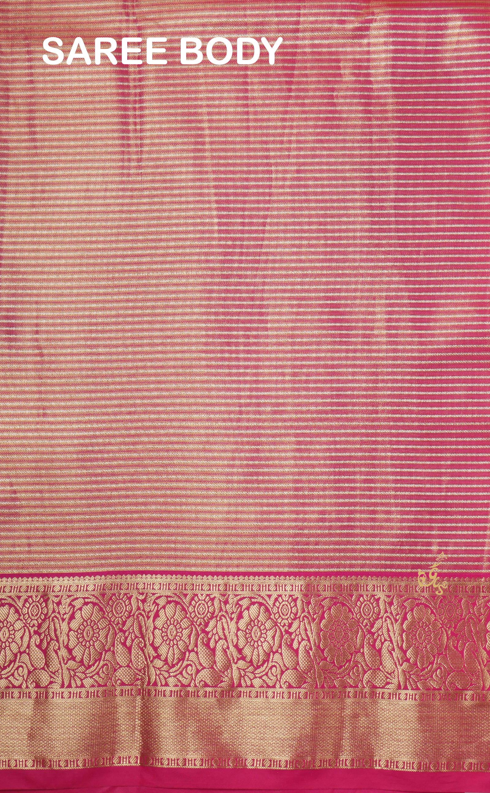 Kanjivaram in Tissue Vegan Silk