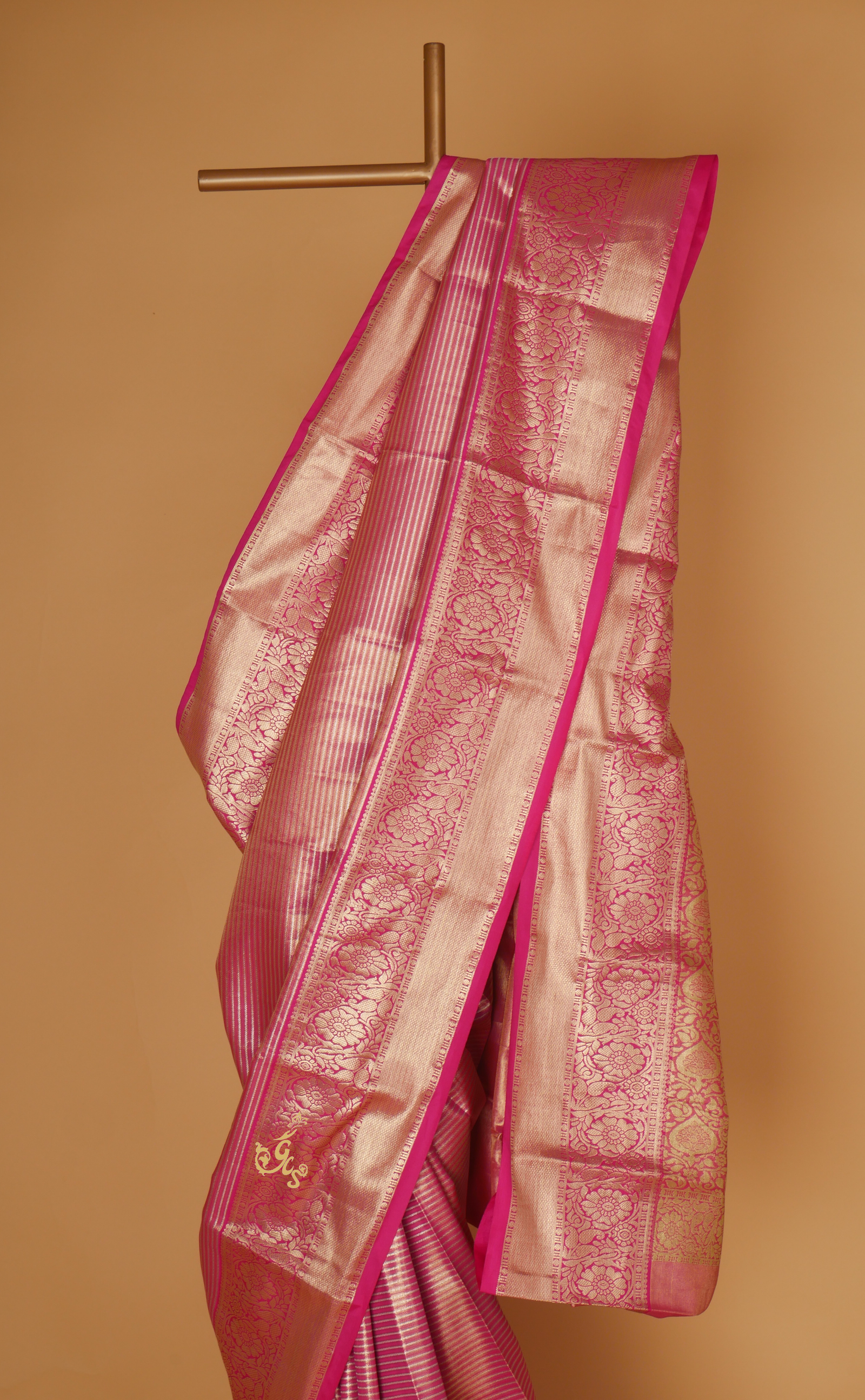 Kanjivaram in Tissue Vegan Silk