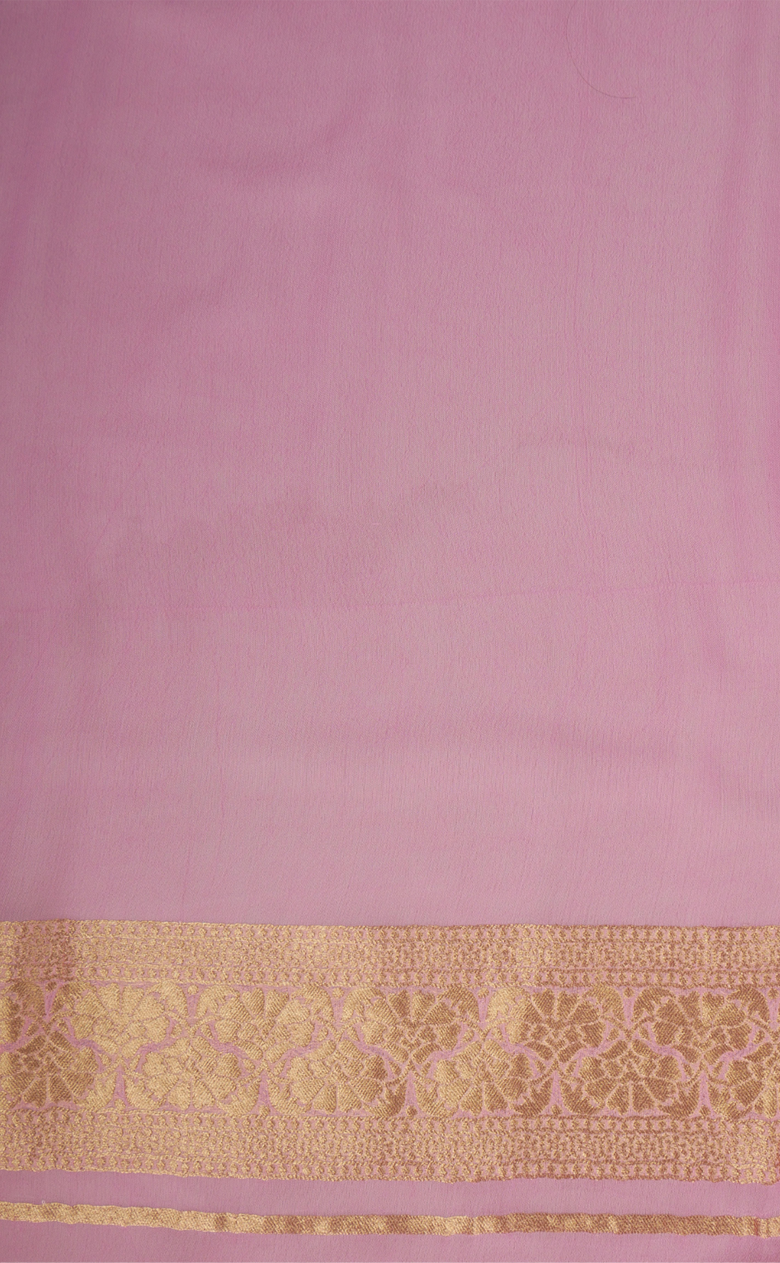 Pastle Pink Khaddi Vegan Georgette Bandhani