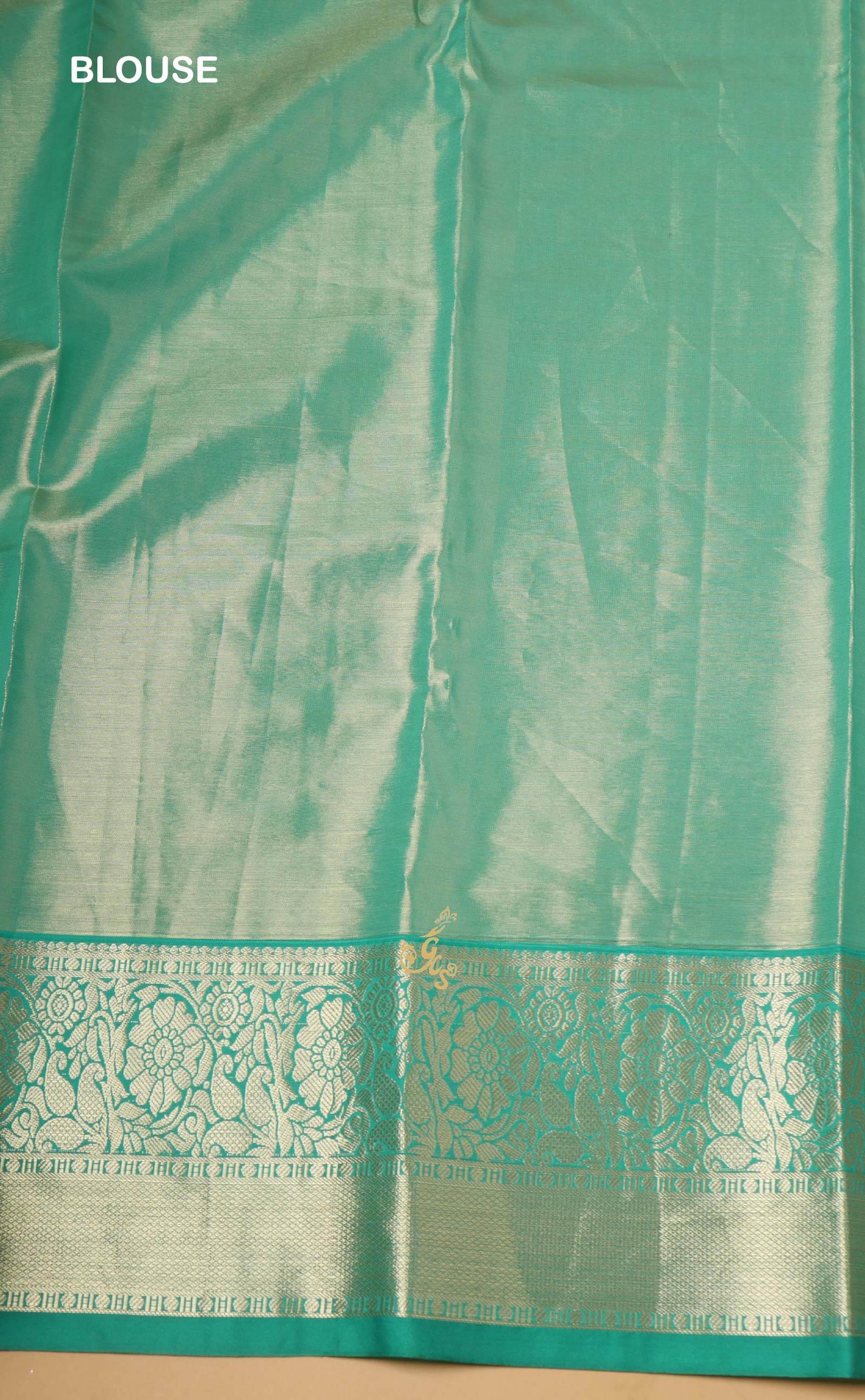 Kanjivaram in Tissue Vegan Silk