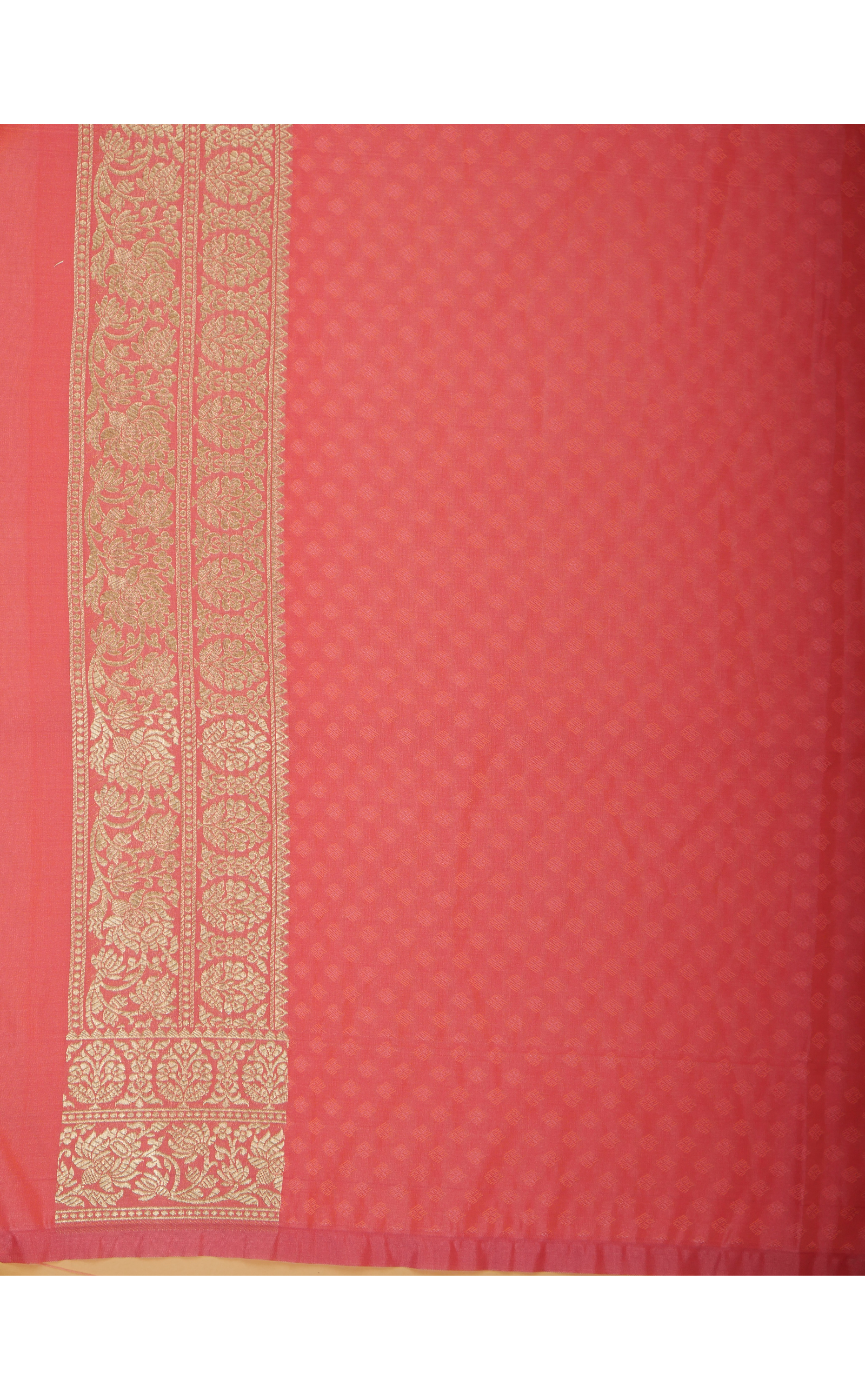 PINK VEGAN SILK BANARASI