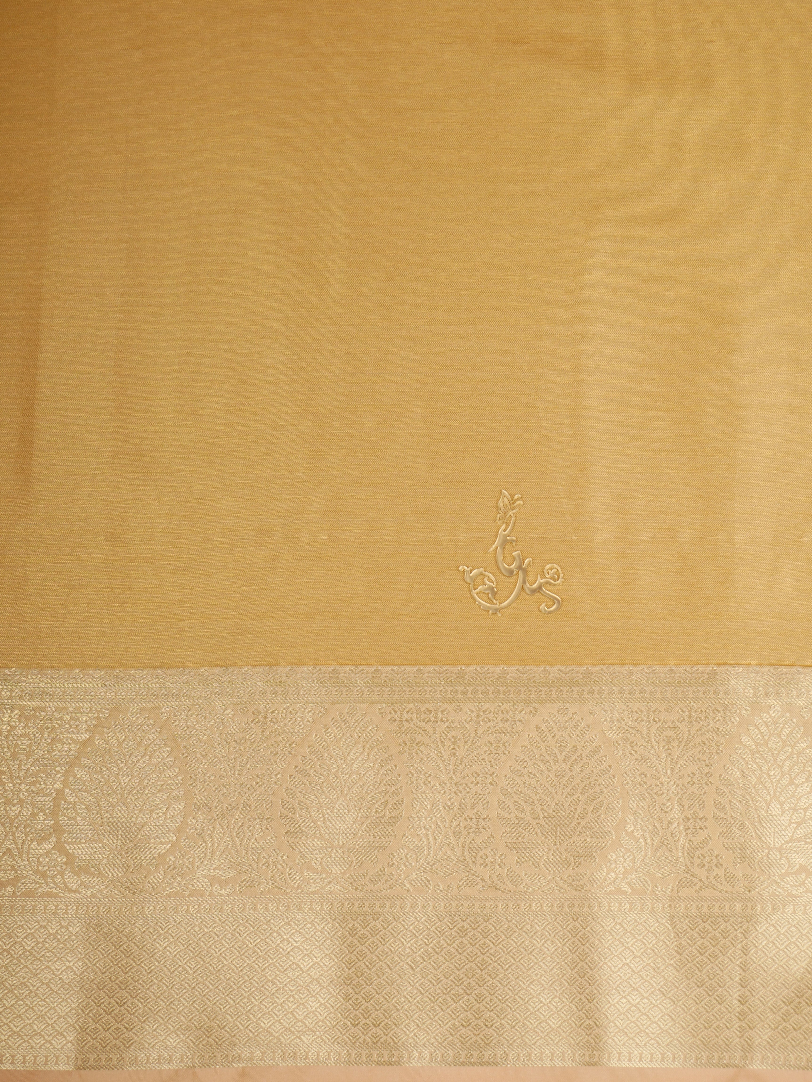 GOLD VEGAN TISSUE BROCADE KANJIVARAM