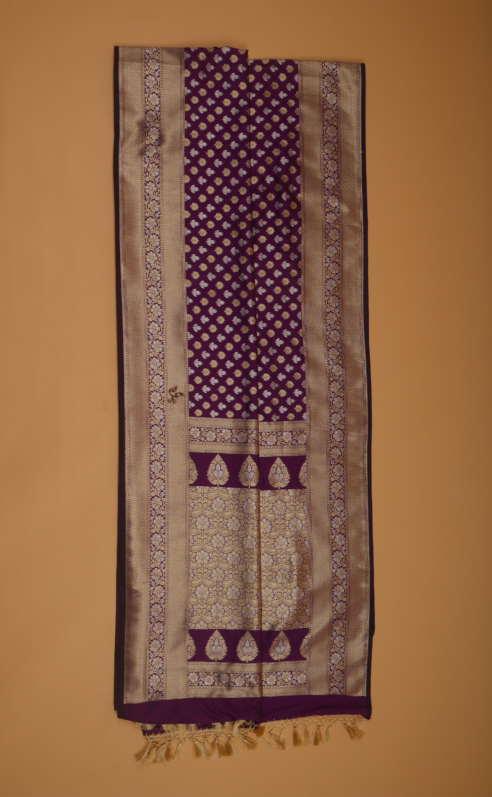 KALAMKARI BUTI VEGAN SILK BANARASI