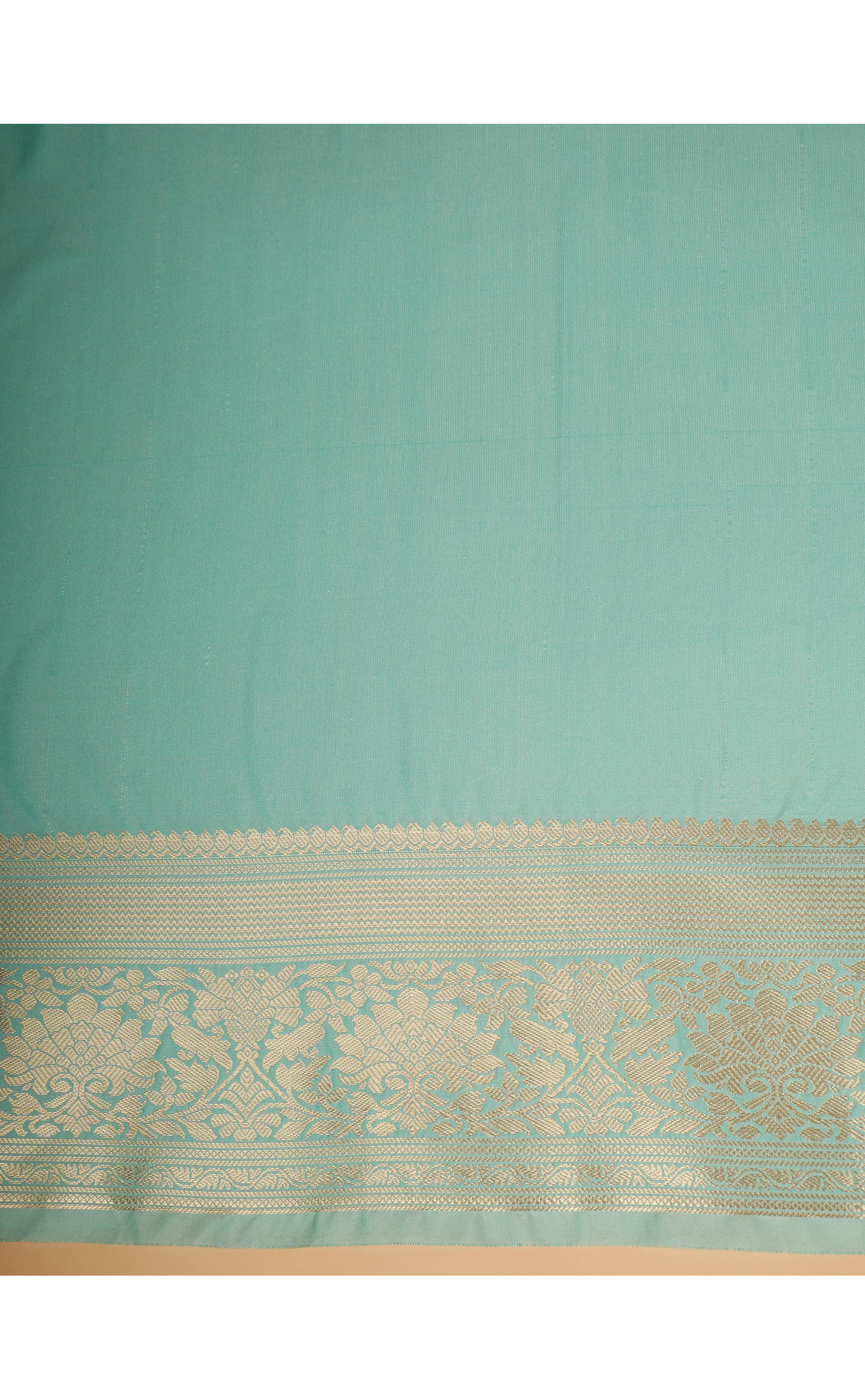 SKY BLUE VEGAN BROCADE SILK KANJIVARAM